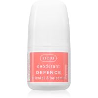 Ziaja Deodorant Defence αποσμητικό roll - on αρώματα Oriental & Balsamic 60 ml