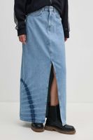 Pepe Jeans Rifľová sukňa Pepe Jeans MAXI SKIRT HW TIE DYE