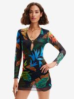 Desigual Funny Kleid Blau