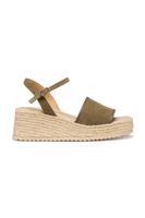 Geox sandále espadrilkové dámske kožené D ALEMERIA