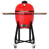 Gril Kamado Egg 18" keramický, priemer 38,3 cm, červený