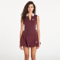 Nike W Fitted Tank Burgundy Crush/ Sail M