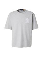 Polo Ralph Lauren Majica  siva melange / bijela