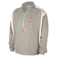 Nike WNBA Team 13 Fleece Top - Dámske - Bunda Nike - Sivé - HF6444-009 - Veľkosť: L