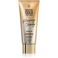 Dripping Gold Glowing Steady samoporjavitvena krema za postopno porjavitev Light - Medium 200 ml