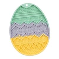 Lick'n'Snack EASTER - Lízacia podložka design Veľká noc, 22,5 cm, silikón
