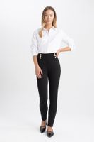 DEFACTO Buttoned High Waist Leggings