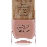 Nails Inc. Plant Power dolgoobstojen lak za nohte odtenek Good Energy Efficient 14 ml