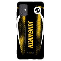 Silikónový čierny obal pre Samsung Galaxy A51 A515F - OKTAGON - Jungwirth Fight Jersey