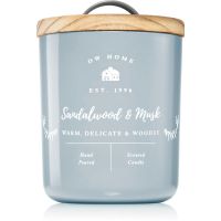 DW Home Farmhouse Sandalwood & Musk lumânare parfumată 264 g