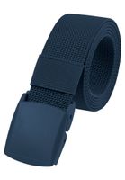 Navy-coloured quick-release belt