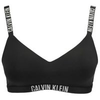 Calvin Klein LGHTLY LINED BRALETTE Дамски сутиен, черно, размер