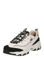 SKECHERS Niske tenisice 'D Lites-Retro Rewind'  bež / crna