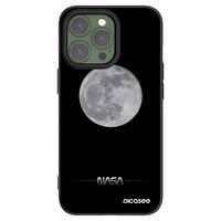 Silikónový čierny obal pre Apple iPhone 13 Pro - Moon Minimal