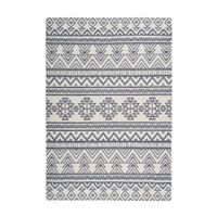 VONKAJŠÍ KOBEREC, 160/230 cm, antracitová, krémová