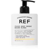 REF Colour Boost Masque nežna hranilna maska brez permanentnih barvnih pigmentov Golden Blonde 200 ml