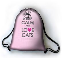 Bertoni Unisex's Backpack Love Cats