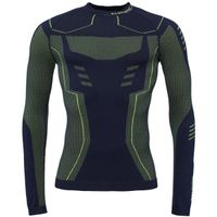 Klimatex RAITO SEAMLESS Мъжка безшевна термо тениска, тъмносин, размер