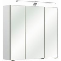 Xora ZRKADLOVÁ SKRINKA, biela, 75/70/20 cm