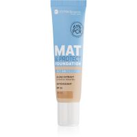 Bell Hypoallergenic dlhotrvajúci zmatňujúci make-up SPF 25 odtieň 07 Sunny 30 g