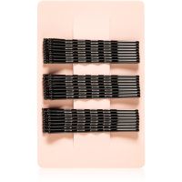 BrushArt Hair Clip τσιμπιδάκια για τα μαλλιά Black Pins 24 τμχ