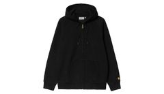 Carhartt WIP Hooded Chase Jacket Black Pánske - Mikiny a mikiny s kapucou Carhartt WIP - Čierna - I033664_00F_XX-L - Size: L