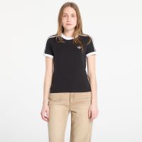 T-shirt adidas 3 Stripes Slim T-Shirt Black/ White XL