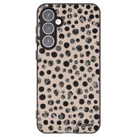 Silikónový čierny obal pre Samsung Galaxy S23 FE S711B - Dots