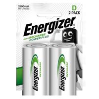 Energizer 2 x Nabíjateľné batérie R20/D Ni-MH 2500mAh-Energizer