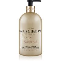 Baylis & Harding Spiced Pumpkin & Vanilla Latte flüssige Seife für die Hände 500 ml