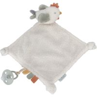 Little Dutch Little Farm Cuddle Cloth Chicken комфортер (серветка-сплюшка) з тримачем 1 кс