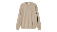 Carhartt WIP Madison Sweater Wall Pánske - Mikiny a mikiny s kapucou Carhartt WIP - Svetlohnedá - I030841_AW_XX-XL - Size: XL