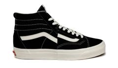 Vans Clash The Wall LX Suede/ Canvas Black/White Muži - Tenisky Vans - Černá - VN000CNKBA2-10.5 - Size: 10.5