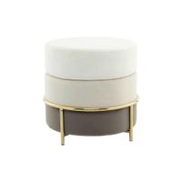 TABURET, kov, textil, kompozitní dřevo, 48,5/46/48,5 cm