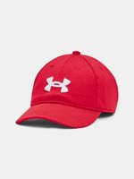 Under Armour Boy's UA Blitzing Adj Czapka z daszkiem dziecięca Czerwony