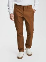 GAP Slim Fit GapFlex Hlače smeđa