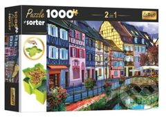 Puzzle s třídičem 2v1: Colmar, Francie - puzzle z kategorie Přírodní scenérie