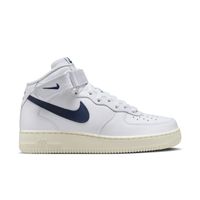 Nike Air Force 1 '07 Mid "White Midnight Navy" Wmns - Dámske - Tenisky Nike - Biele - DD9625-105 - Veľkosť: 42.5