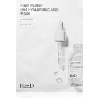 Face D Pure Plump HA4 тканинна маска з гіалуроновою кислотою 17 мл