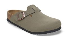Birkenstock Boston Kids BS Birko-Flor Birkibuc Narrow Fit Děti - Sandály Birkenstock - Sivá - 1029357-29 - Size: 29