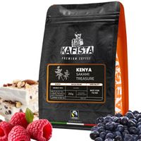 Výběrová káva Kafista "Kenya Sakami Treasure" - 100% Arabica - Zrnková Káva, Pražená v Itálii - ideální pro filtr Množství: 250g