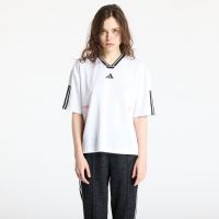T-shirt adidas Tiro Cut 3 Stripes Color Block Boyfriend T-Shirt White/ Black/ True Pink S