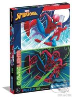 Marvel: Spiderman, svítící - puzzle z kategorie 60 - 300 dílků