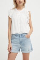 Pepe Jeans Rifľové krátke nohavice Pepe Jeans SKINNY SHORT HW