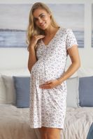 Mateřská košilka Doctor Nap 5335 - bavlna Světle růžová S