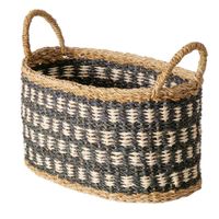 KOŠÍK prírodná farba, čierna