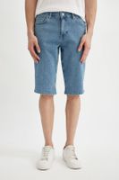 DEFACTO Regular Fit Jean Bermuda Shorts A4805Ax24Sm