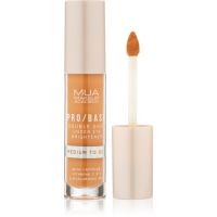 MUA Makeup Academy PRO/BASE Double Shot Aufheller für die Augen mit Koffein Farbton Medium to Deep 5 ml