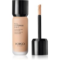 KIKO Milano Full Coverage 2-In-1 podkład i korektor 2 w 1 odcień 50 Neutral Gold 25 ml