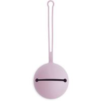 Mushie Silicone Pacifier Holder Case футляр для пустушки Soft Lilac 1 кс